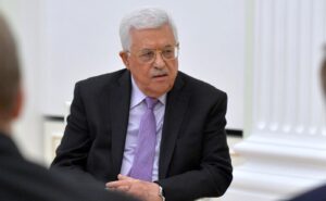 Der Präsident der Palästinensischen Autonomiebehörde, Mahmoud Abbas