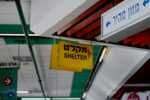 Der Weg zu einem Israelischen Bunker
