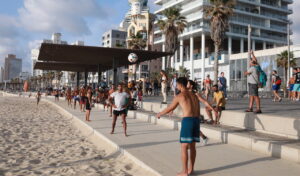 Promenade in Tel Aviv