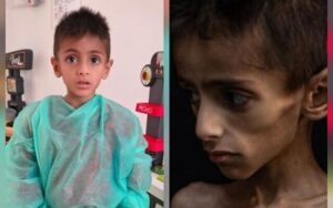 Propagandabild mit Falschen Anschuldigungen gegen Israel