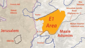 E1 Gebiete rund um Jerusalem