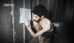 Evyatar David in einem Tunnel der Hamas am verhungern
