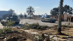 The IDF near Rafah in Gaza
