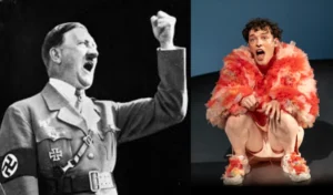 Musiker Nemo Mettler am ESC in Malmö dessen Familiengeschichte eng mit den nazis verbunden ist