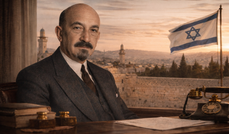 KI erzeugtes Bild von Chaim Weizmann