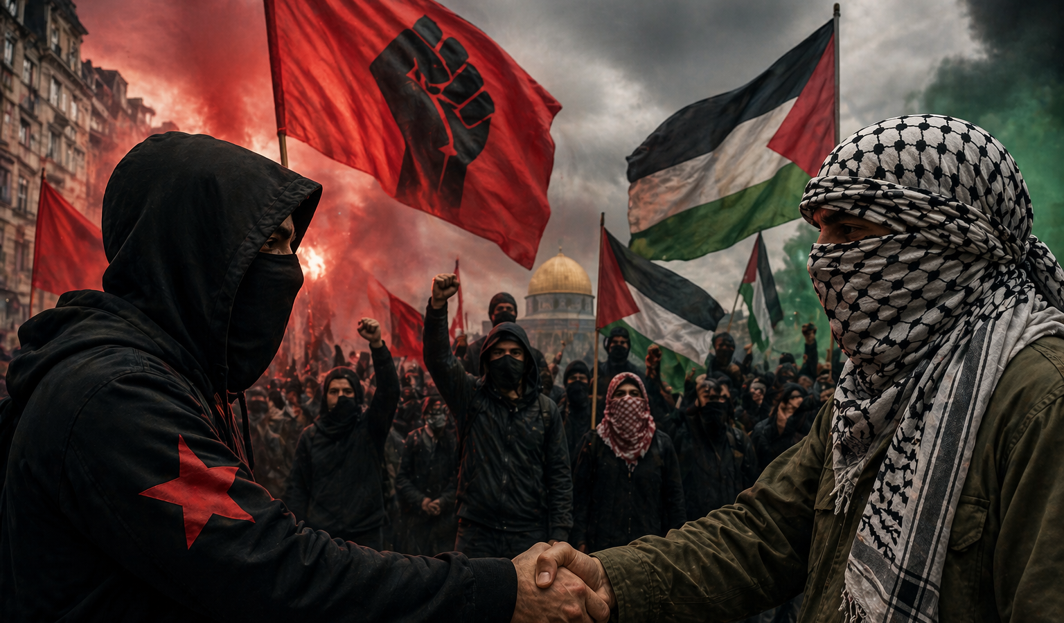 Islamisten und Linke vereint