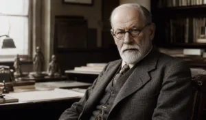 KI generiertes Bild von Sigmund Freud