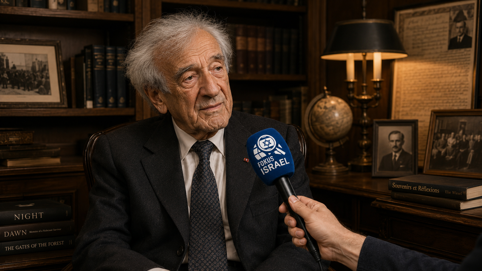Elie Wiesel im Interview mit FokusIsrael