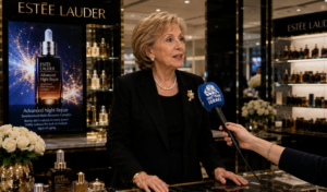 Estee Lauder im Interview mit FokusIsrael KI generiert