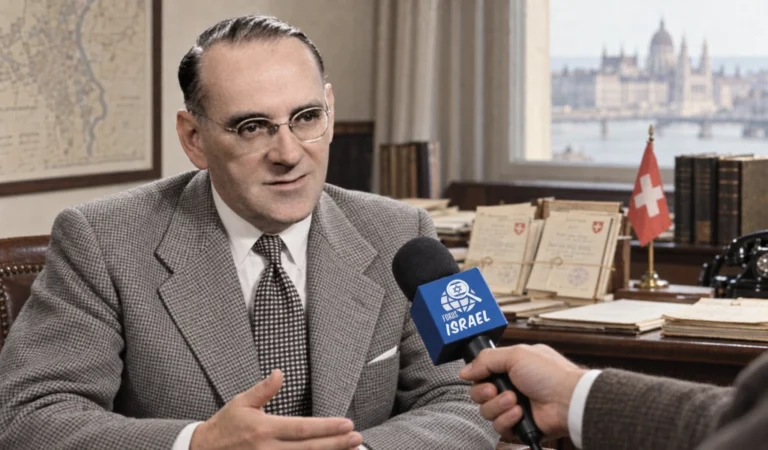 Carl Lutz im fiktiven Interview mit FokusIsrael