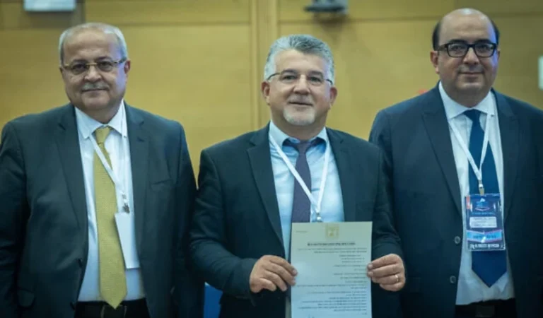 Yousef Jabareen, Ahmed Tibi und Sami Abu Shehadeh