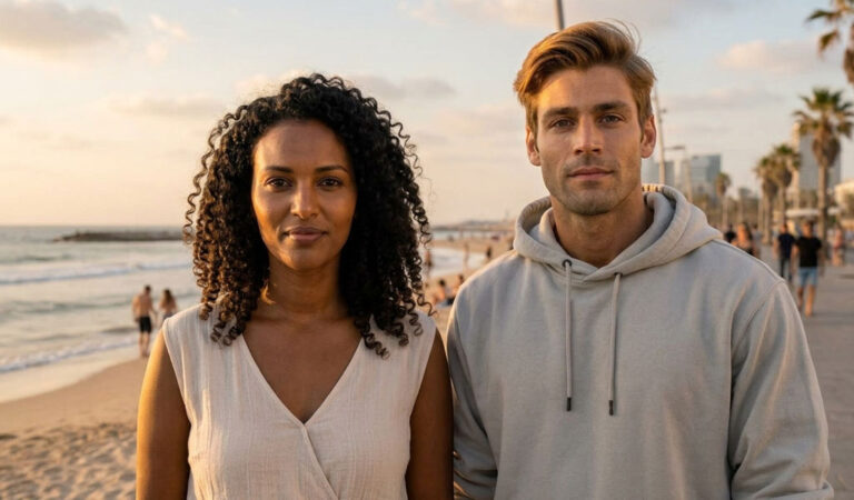 Jeru und David die beiden KI-Avatare